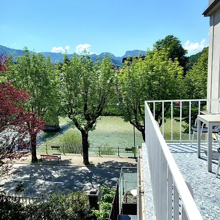 Wolke, Kleines Apartment Mit Balkon Am Fluss, Zentrum * Bad Ischl